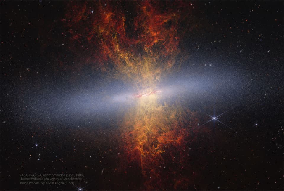 M82: Galaxy with a Supergalactic Wind | © · undefined