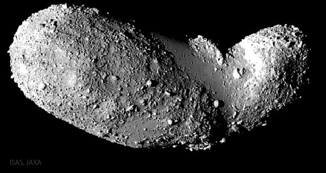 Unusually Smooth Sections of Asteroid Itokawa | © · undefined