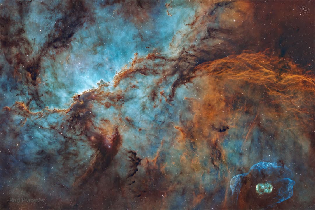 NGC 6188: Dragons of Ara | © · Rod Prazeres