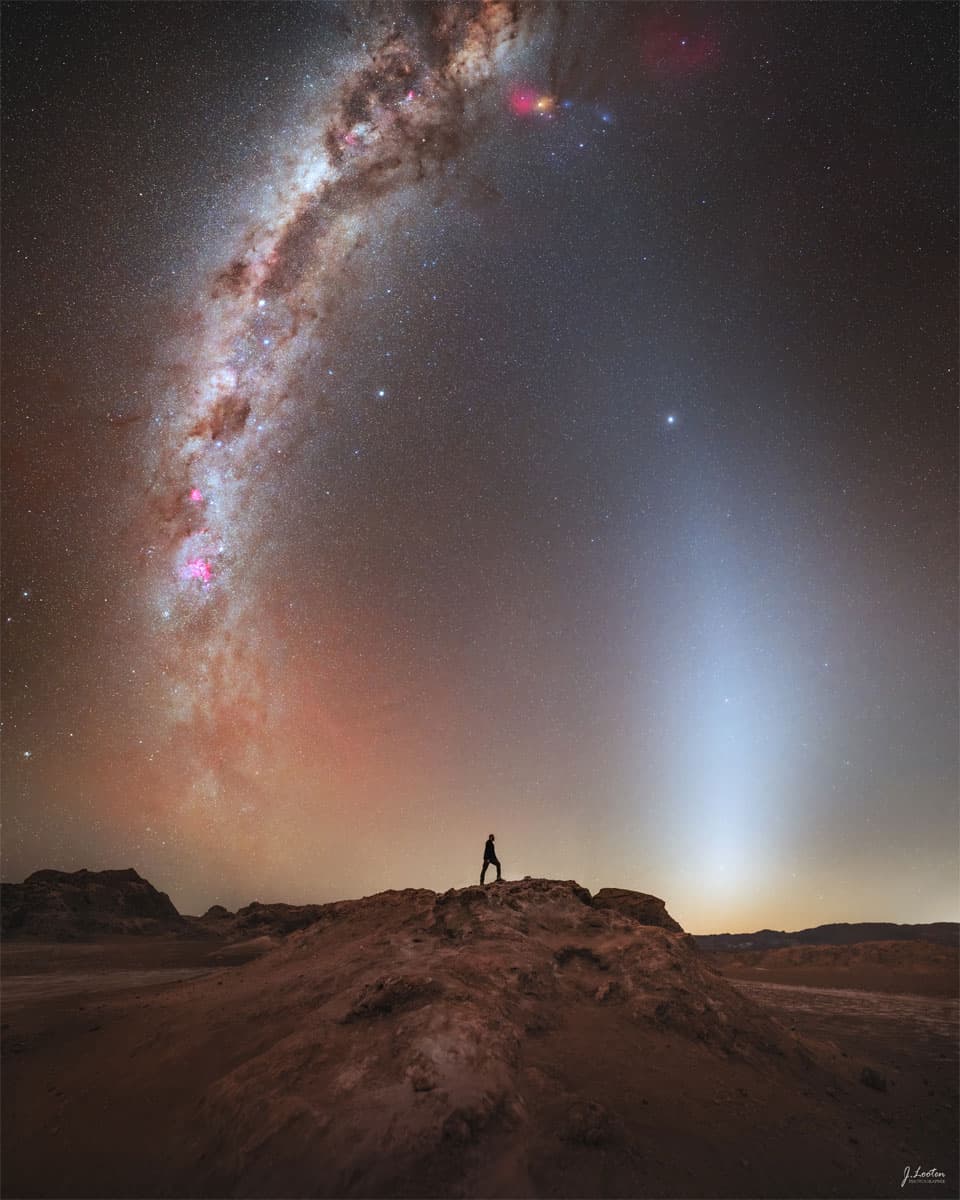 Dueling Bands over the Atacama Desert | © · Julien Looten